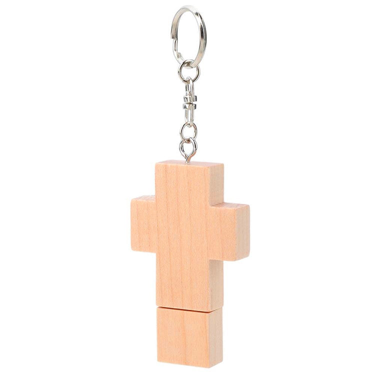 8 GB Wood Cross Style USB Flash Disk, 2GB, 4GB, 8GB