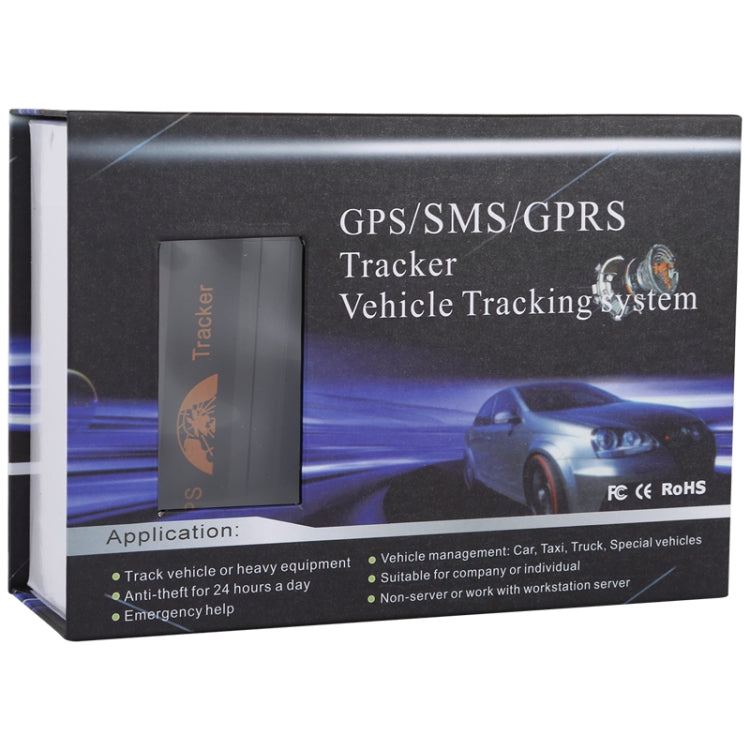 TK103A GPS / SMS / GPRS Tracker Vehicle Tracking System, Support Dual SIM Card, Specifically Designed for Car, Taxi, Truck, TK103A