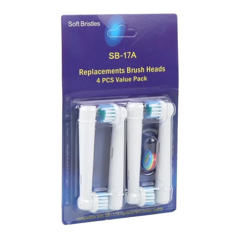 4 PCS Electric Toothbrush Heads Replacement Oral Health Care