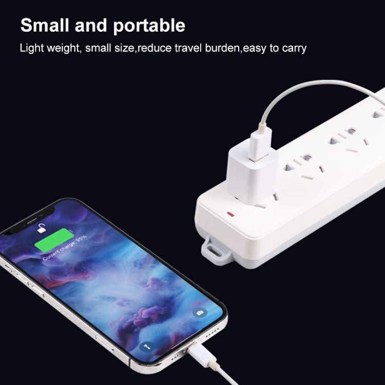 A2165 5V 1A Single USB Interface Mini Travel Charger, US Plug, EU Plug, US Plug