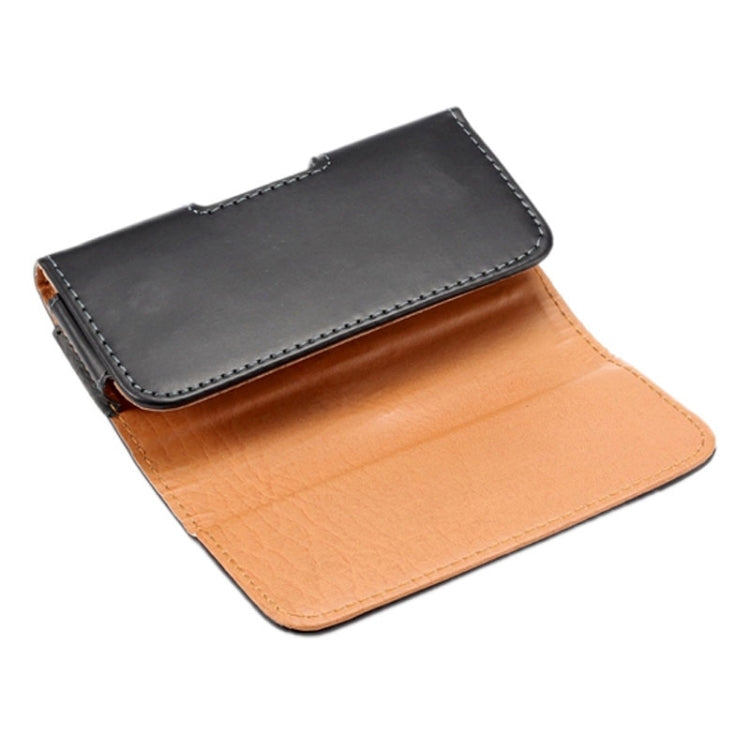 Crazy Horse Texture Vertical Flip Leather Case / Waist Bag with Back Splint for iPhone 5S