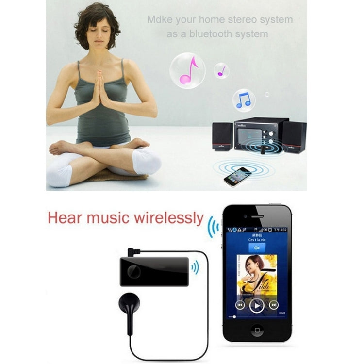 Car Bluetooth Handsfree Music Mic Receiver For iPhone, Galaxy, Sony, Lenovo, HTC, Huawei, and other Smartphones, Mic Receiver