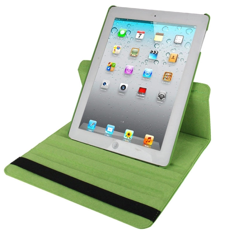 360 Degree Rotatable Leather Case with Sleep / Wake-up Function & Holder for New iPad (iPad 3), Sapphire Blue, For New iPad (iPad 3)