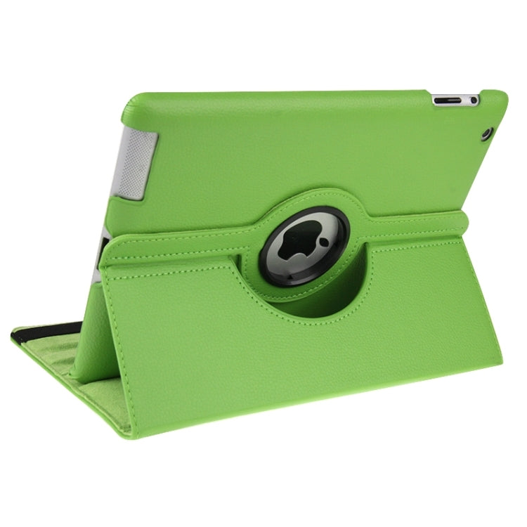 360 Degree Rotatable Leather Case with Sleep / Wake-up Function & Holder for New iPad (iPad 3), Sapphire Blue, For New iPad (iPad 3)
