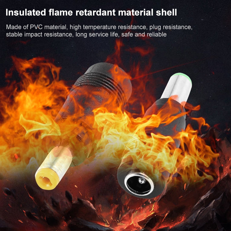 7.9 x 5.5mm DC Male to 5.5 x 2.5mm DC Female Power Plug Tip for Lenovo Laptop Adapter, 7.4 x 5.0mm  for Dell