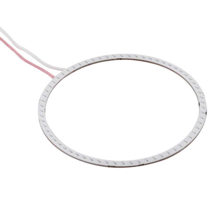 90mm 5W 180LM Angel Eyes Circles Car Headlight COB LED Lights for Vehicles, DC 12-24V, 90mm Blue Light, 90mm  White Light, 90mm Pink Light, 90mm Green Light, 90mm Red Light