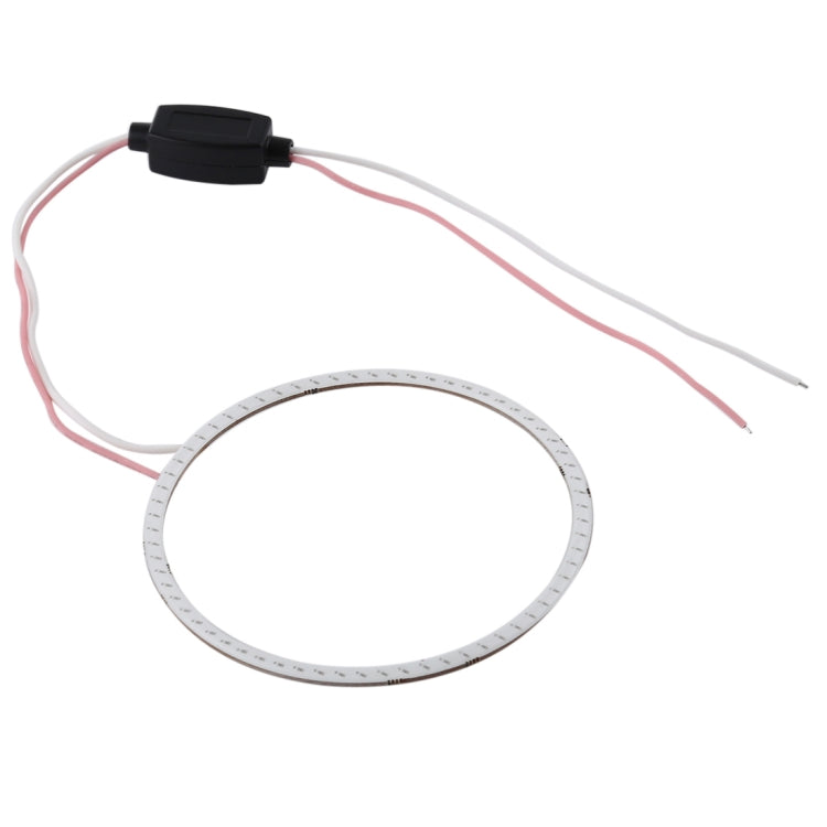 90mm 5W 180LM Angel Eyes Circles Car Headlight COB LED Lights for Vehicles, DC 12-24V, 90mm Blue Light, 90mm  White Light, 90mm Pink Light, 90mm Green Light, 90mm Red Light