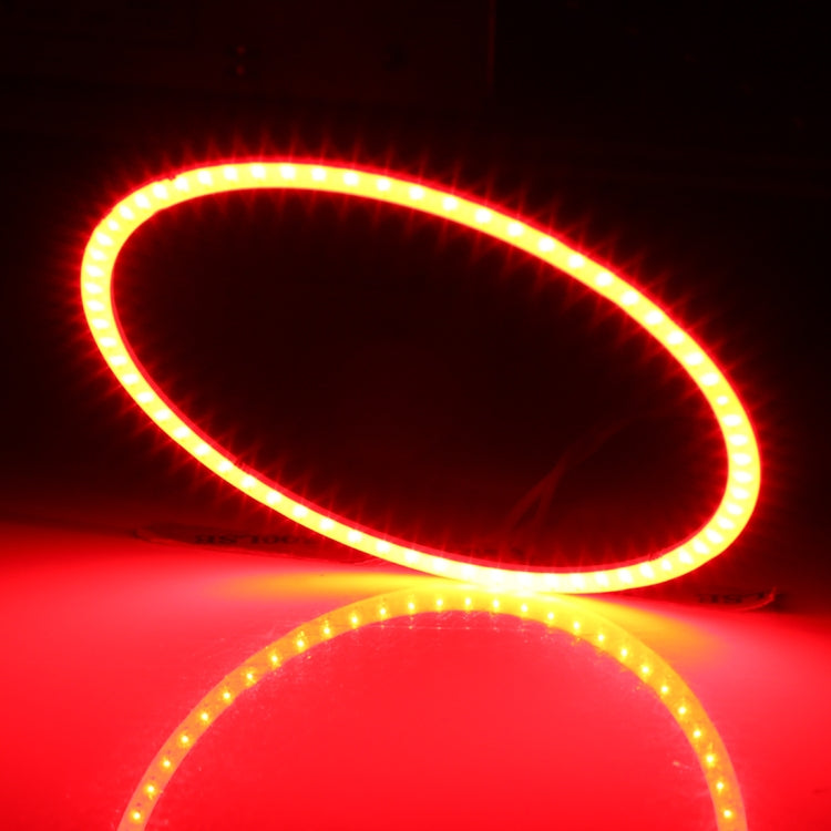 90mm 5W 180LM Angel Eyes Circles Car Headlight COB LED Lights for Vehicles, DC 12-24V, 90mm Blue Light, 90mm  White Light, 90mm Pink Light, 90mm Green Light, 90mm Red Light