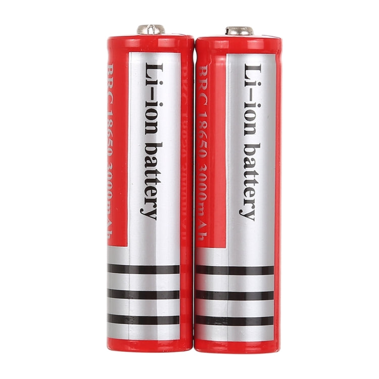 2 PCS UltraFire 18650 3000mAh 3.7V Long Lasting Rechargeable Lithium ion Battery, 3000mAh