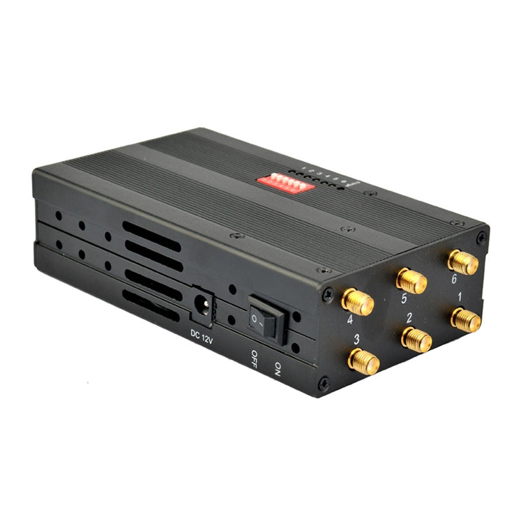 GSM / CDMA / DCS / PCS / 3G / 4G / GPS Mobile Phone Signal  Breaker / Jammer / Isolator, Coverage: 20meters (JAX-121A-6B).  [THIS ITEM WILL NOT SHIPPED TO USA]