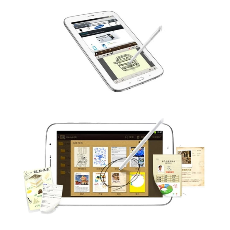 Smart Pressure Sensitive S Pen / Stylus Pen for Samsung Galaxy Note 8.0 / N5100 / N5110