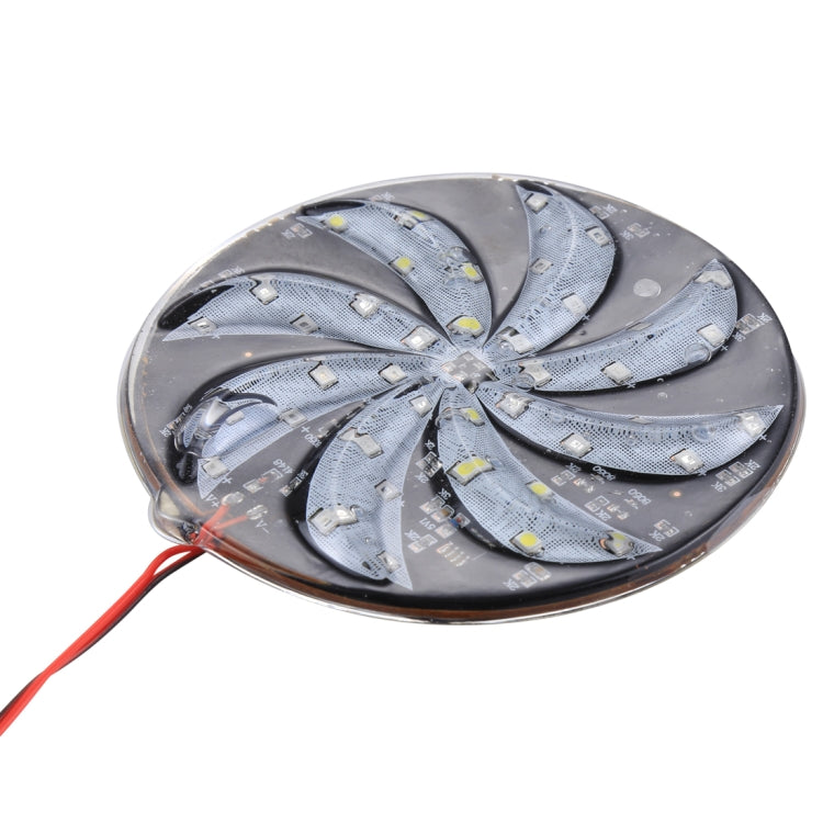 40 LEDs SMD 2835 Motorcycle Modified Windmill Colorful Light Fire Wheel Light Styling Flash Atmosphere Lamp, Diameter: 10cm, DC 12V, Diameter: 10cm
