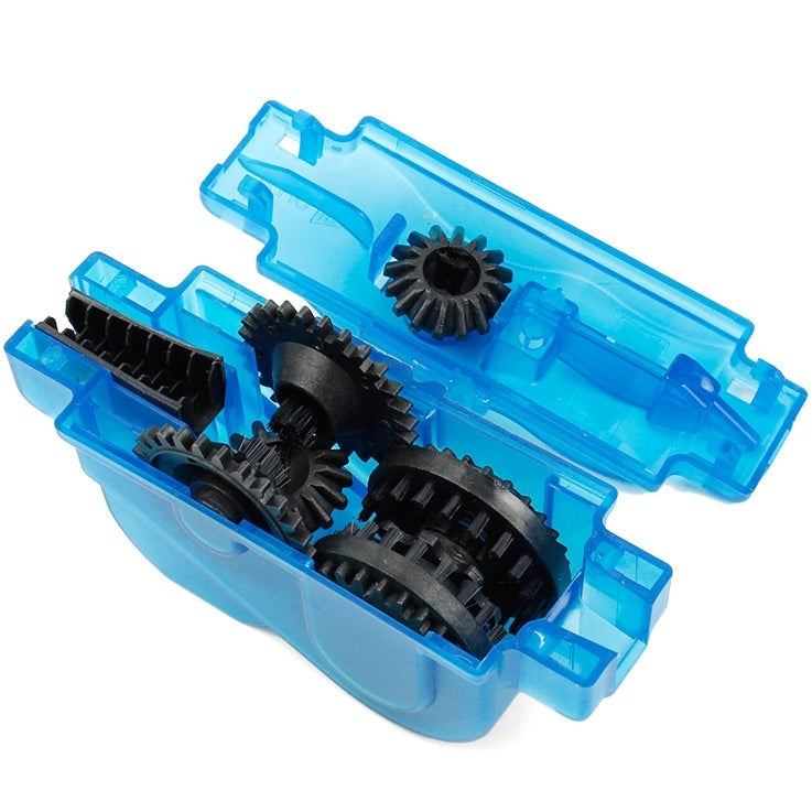 Bicycle Chain Cleaner Cycling Bike Machine Brushes Scrubber Wash Tool Kit Mountaineer Bicycle Chain Cleaner Tool Kits, 4