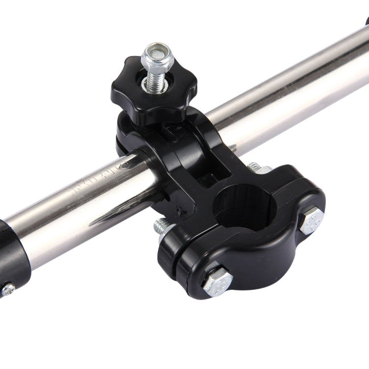 Universal Foldable Adjustable Stainless Steel Cycling Umbrella Bracket Holder Angle Adjustable Mount Stand for Bike Motorcycle