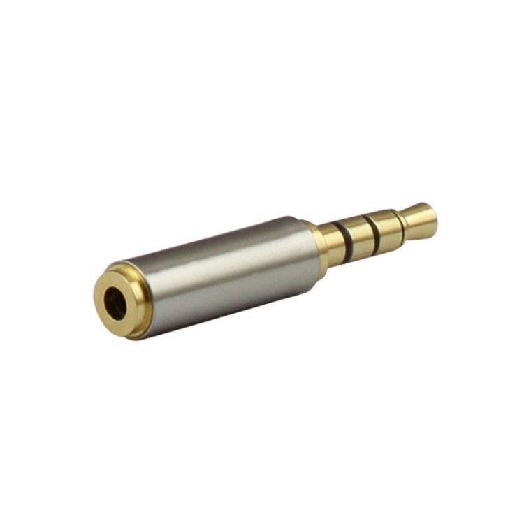 3.5mm 4-Pin Audio Jack Connector to 2.5mm 4-Pin Adapters (10 Pcs in One Package, the Price is for 10 Pcs), 3.5mm Male to 2.5mm Female
