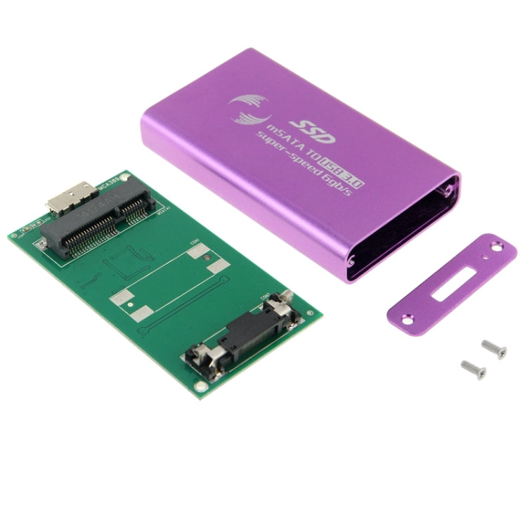 6gb/s mSATA Solid State Disk SSD to USB 3.0 Hard Disk Case