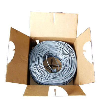 Lan Cable (CAT5E Data cable) Length: 305M, CAT5E CCA, Diameter: 0.5mm, CAT5E Copper, Diameter: 0.5mm