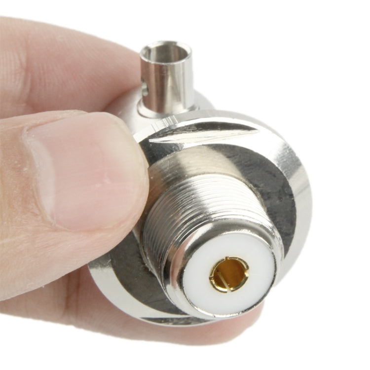 UHF Female Elbow Adapter Connected RG58 Cable, UHF Female Elbow RG58