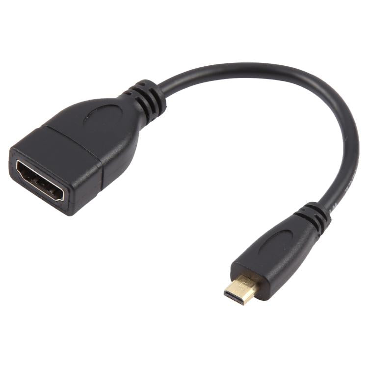 17cm Micro HDMI Male to HDMI Female Adapter Cable, Length: 17cm