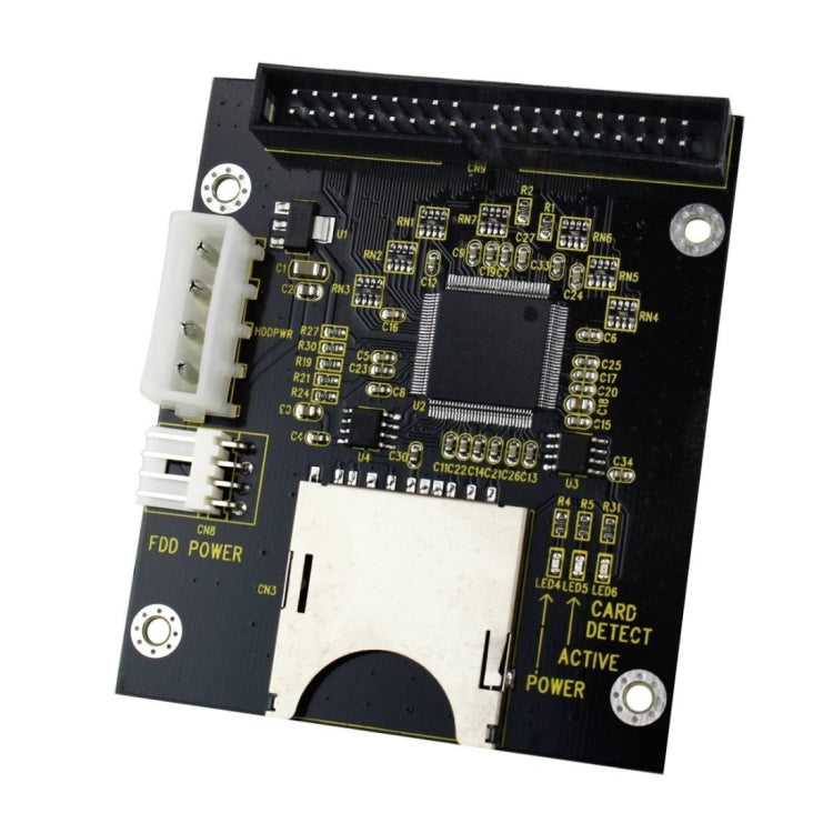SD/ SDHC/ MMC To 3.5 inch 40 Pin Male IDE Adapter Card, SD to 40 Pin Male IDE