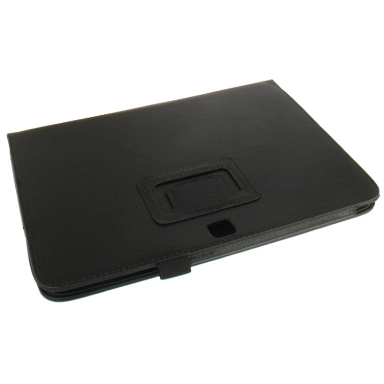 Litchi Texture Leather Case with Holder for Galaxy Tab 3 (10.1) / GT-P5200