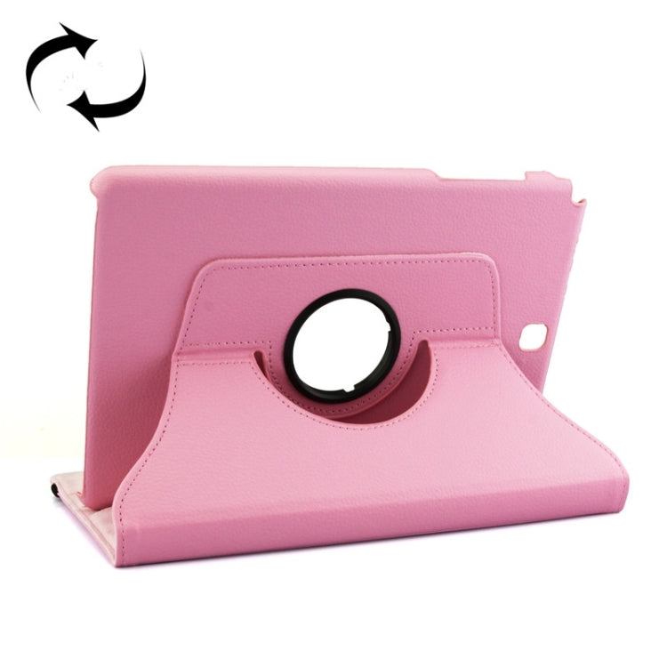 Litchi Texture 360 Degree Rotating Leather Protective Case with Holder for Galaxy Tab A 9.7 / P550 / T550