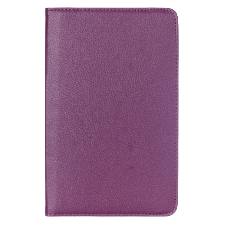 Litchi Texture 360 Degree Rotation Leather Case with Multi-functional Holder for Galaxy Tab E 9.6