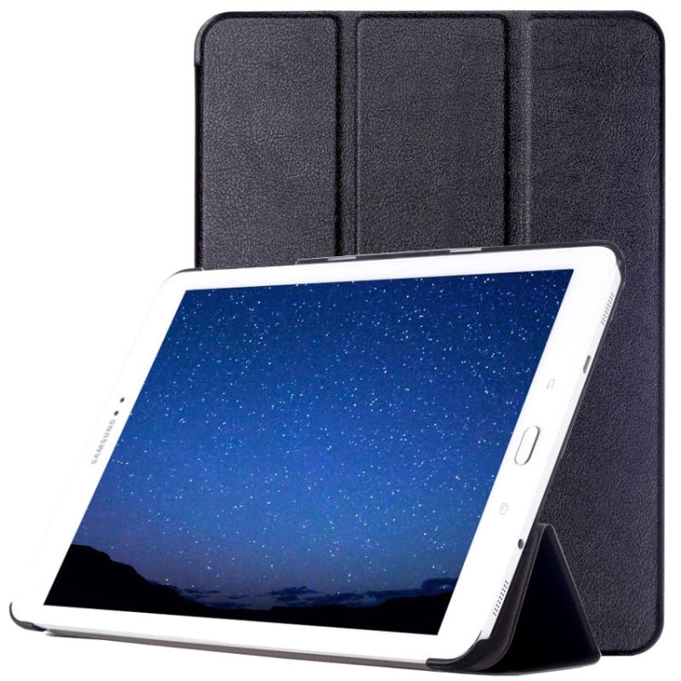 Custer Texture Horizontal Flip Leather Case with 3-folding Holder for Galaxy Tab S2 9.7 / T815