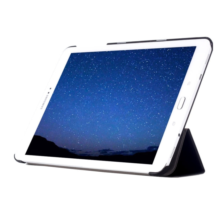 Custer Texture Horizontal Flip Leather Case with 3-folding Holder for Galaxy Tab S2 9.7 / T815