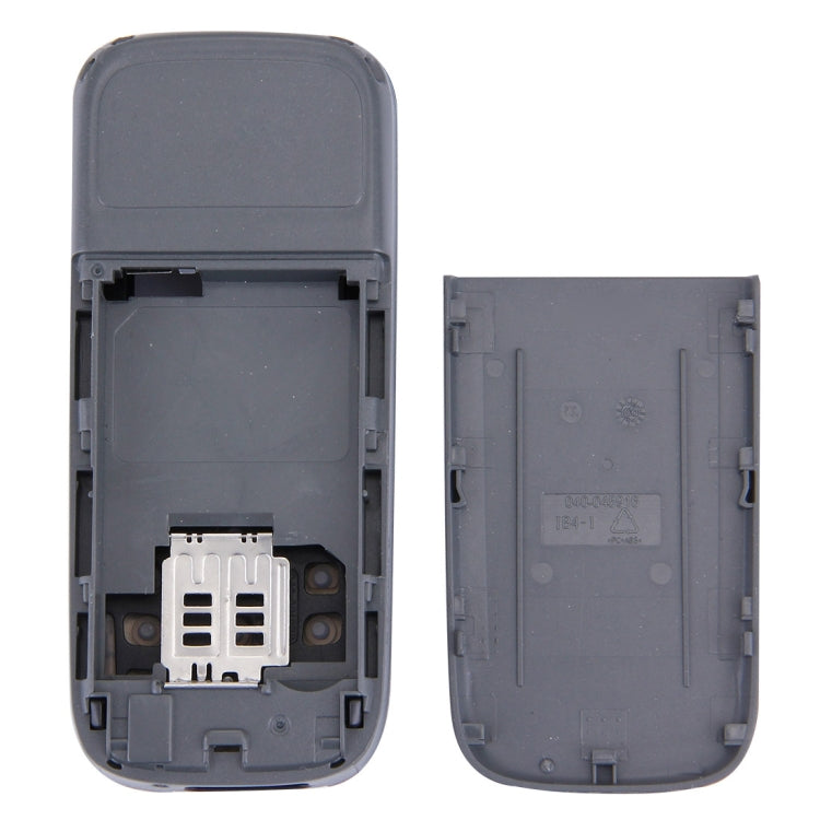 Full Housing Cover (Front Cover + Middle Frame Bezel + Battery Back Cover) for Nokia 1200 / 1208 / 1209, For Nokia 1200, For Nokia 1200 / 1208 / 1209