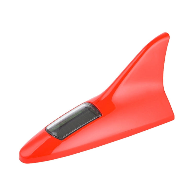 Solar Shark Fin High-positioned Alarm Light, Gold, Blue, Gray, Red