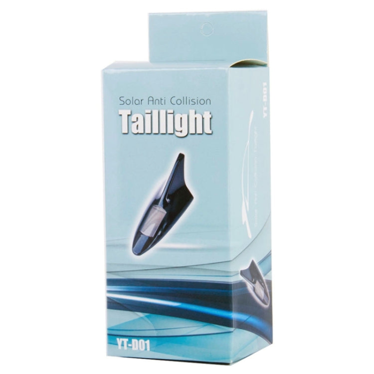 Solar Shark Fin High-positioned Alarm Light, Gold, Blue, Gray, Red