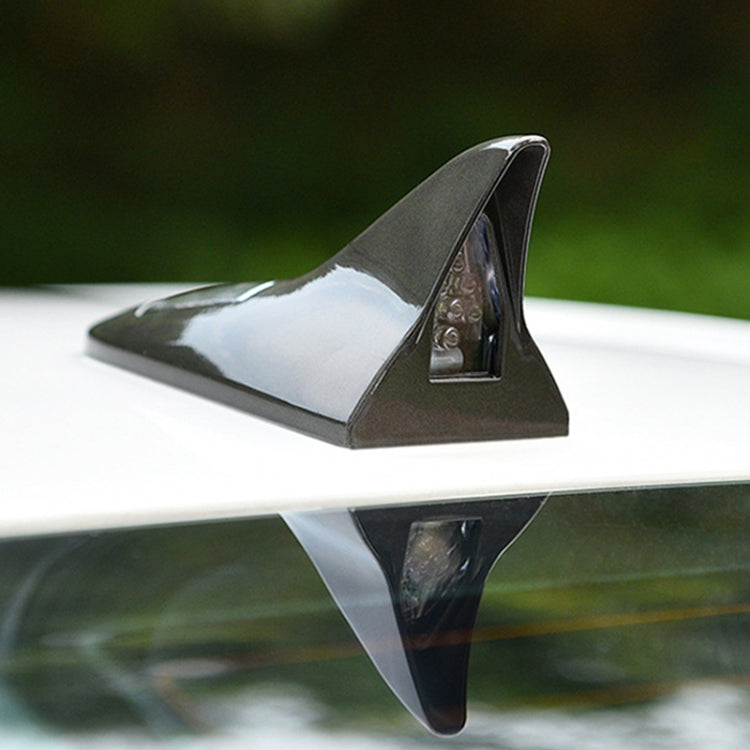 Solar Shark Fin High-positioned Alarm Light, Gold, Blue, Gray, Red