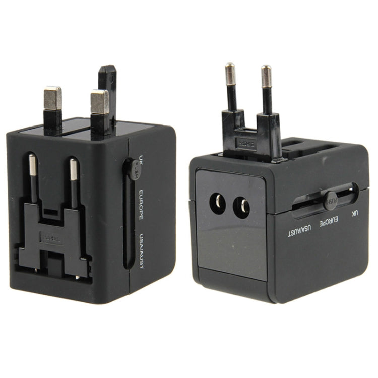 International 2.1A 2-USB EU / AU / UK / US Plug Travel Universal Adaptor, 2.1A