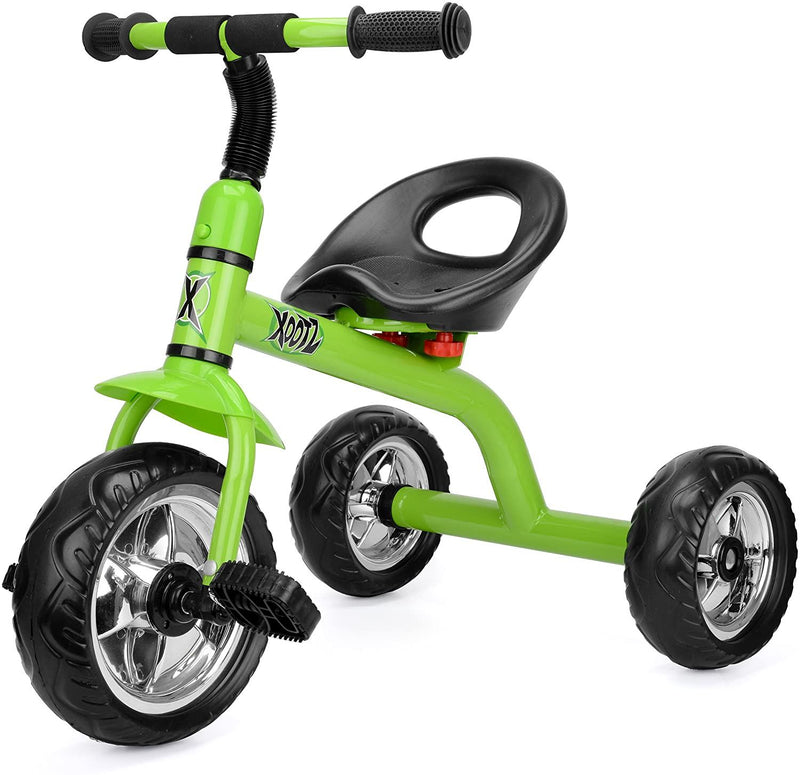 Xootz Tricycle Kids Trike Green Pedal Tricycle TY5900GR