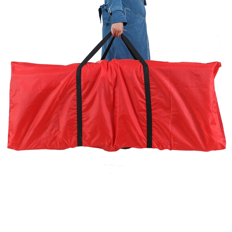 Red Xmas bag-No Side Pocket