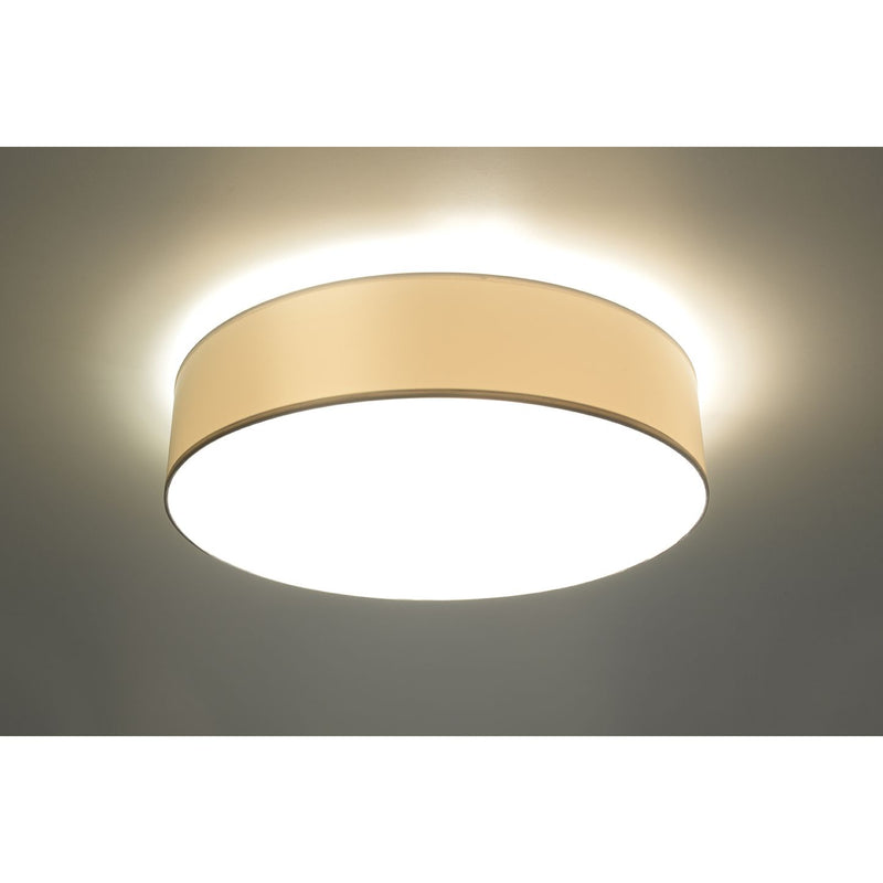 Ceiling Lamp ARENA 55 White Round Shape Loft Design LED E27