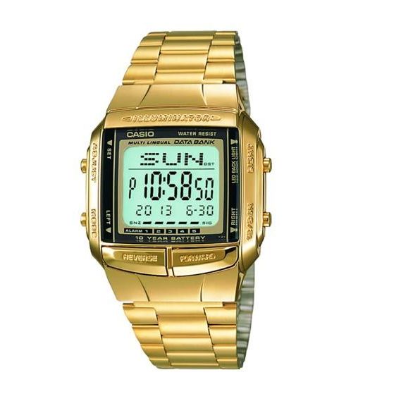 Casio Men's Databank Digital Bracelet Watch - DB-360G-9ADF