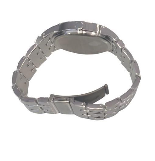 NY LONDON GENTS BLING WATCH PI-7469 SILVER