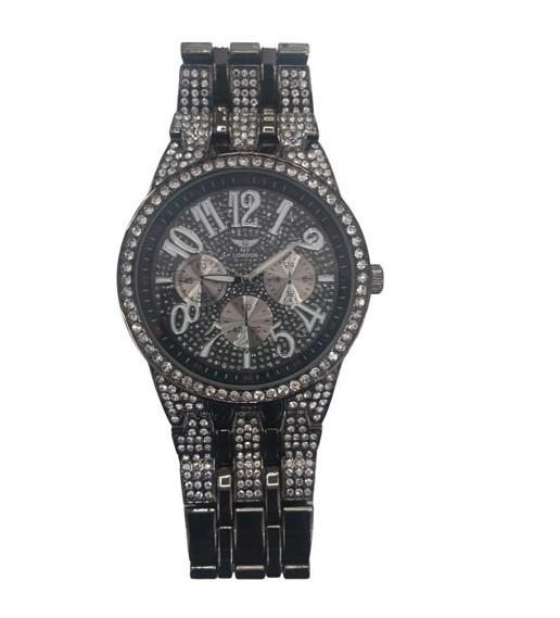 NY LONDON GENTS BLING WATCH PI-7469 GUN