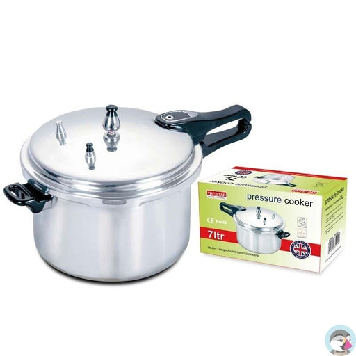 Tri-Star Aluminium Pressure Cooker 7Ltr