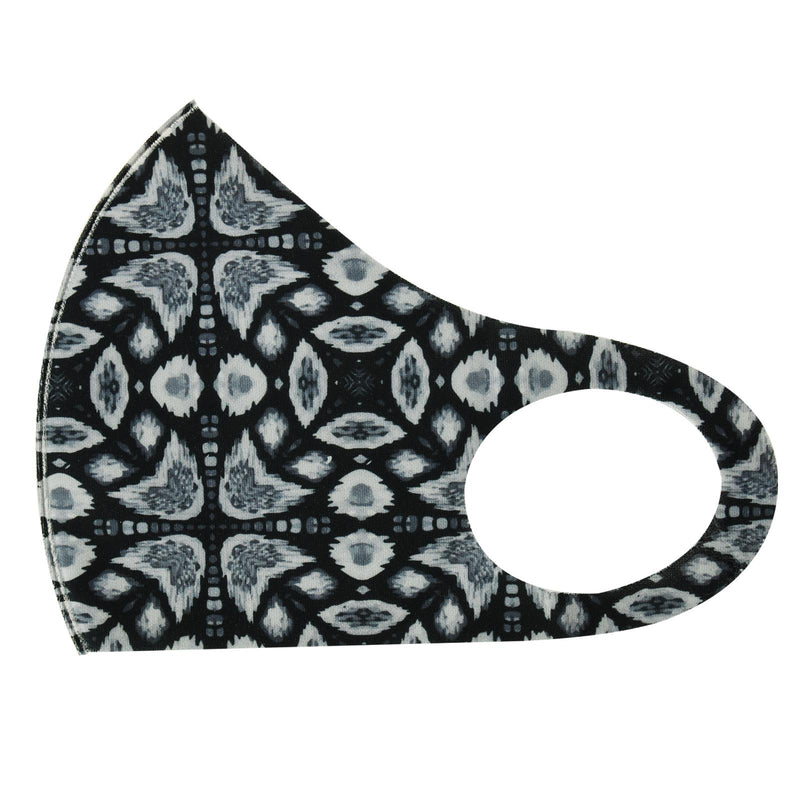 Reusable Mens Face Mask PMS-755036 AS-05398 BLACK AZTEC