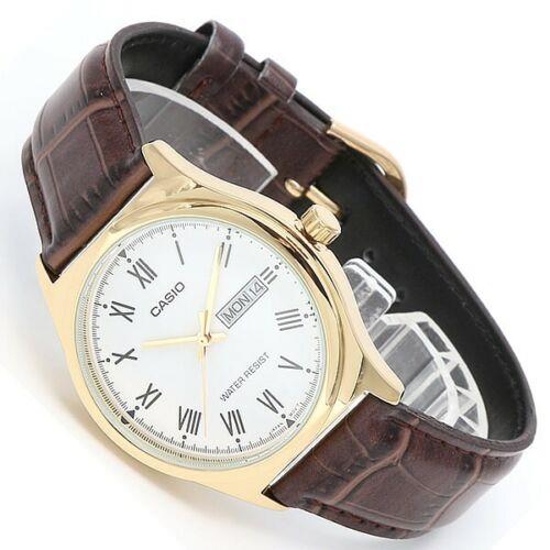 Casio Men's Japanese Quartz Movement Watch 38 mm MTP-V006GL-7BUDF