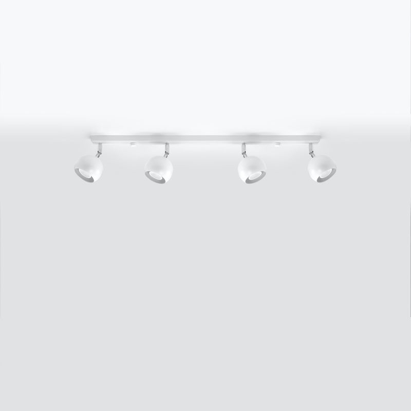 Ceiling lamp steel Oculare modern Design GU10