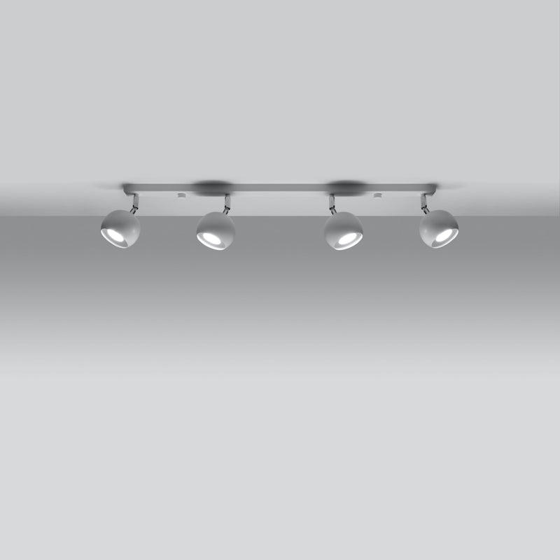 Ceiling lamp steel Oculare modern Design GU10