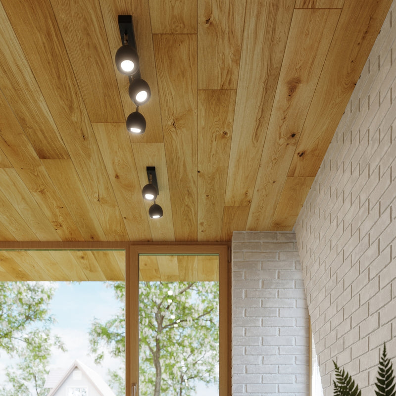 Ceiling lamp steel Oculare modern Design GU10