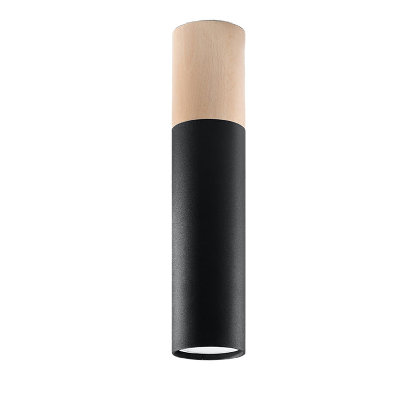 Ceiling lamp steel, wood Pablo modern Design GU10