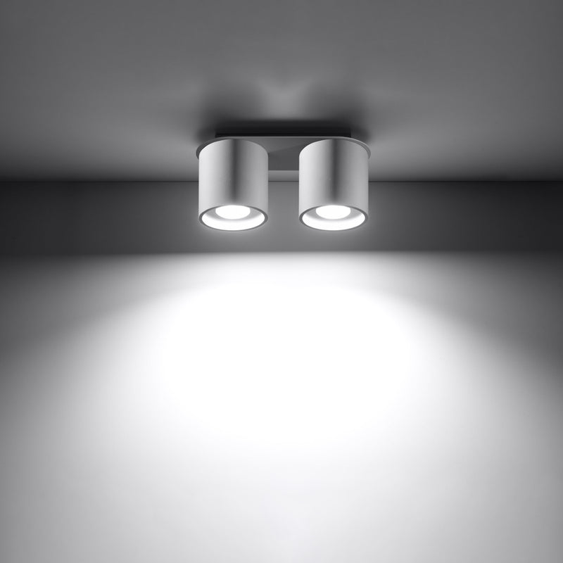Ceiling lamp aluminum Orbis modern Design GU10