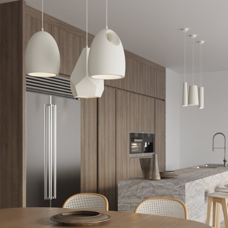 Pendant lamp ceramics Electra modern Design GU10