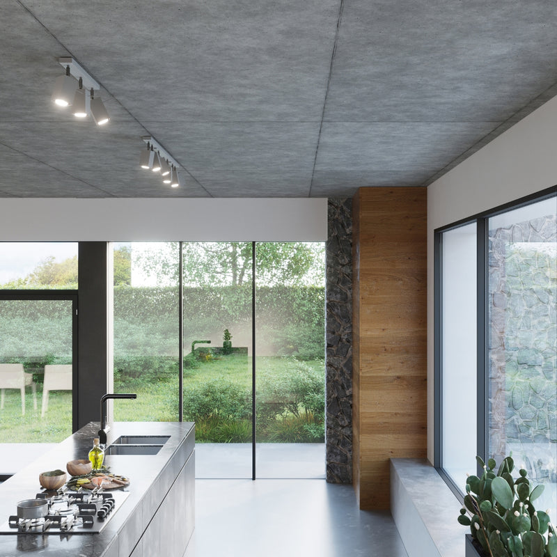 Ceiling lamp steel Merida modern Design GU10
